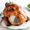 A delicious stuffed Christmas Turkey