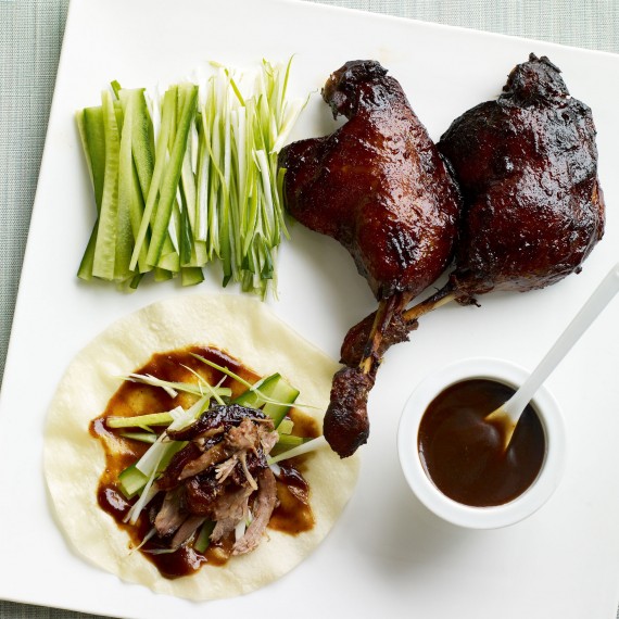 Crispy Duck and Pancakes