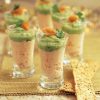 Smoked salmon & guacamole shots recipe - Delicious mag.